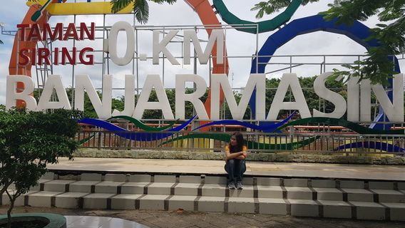 Taman Siring 0 Kilometer Banjarmasin