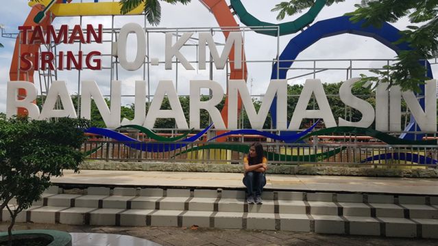 Taman Siring 0 Kilometer Banjarmasin