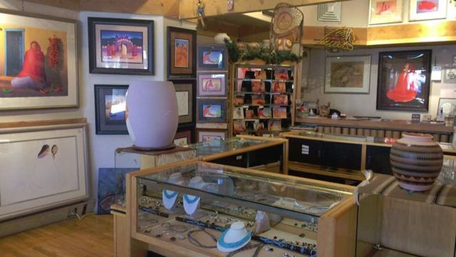 R C Gorman Navajo Gallery Taos