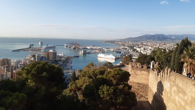 Jardines del Castillo de Gibralfaro
