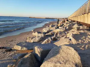 Plaża w Rowach