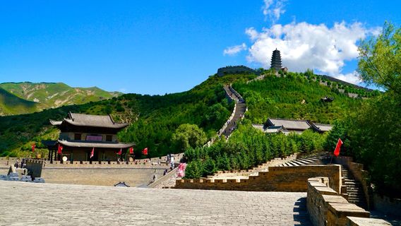Yanmen Pass Scenic Area - Viewing Platform