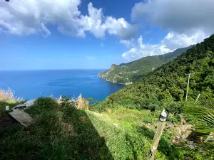 View from Gallion to Soufriere