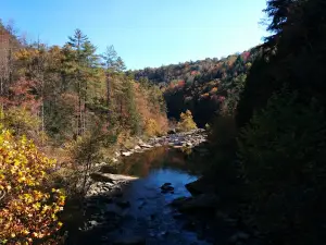 Trailhead for Lilly Bluff Overlook and The Point