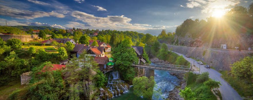 Rastoke Waterfall