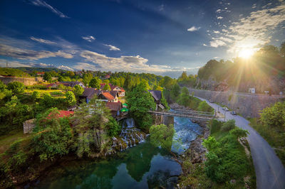 Rastoke Waterfall