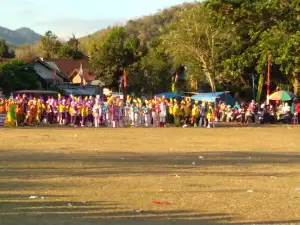Lapangan Lalu Magaparang Kecamatan Jereweh