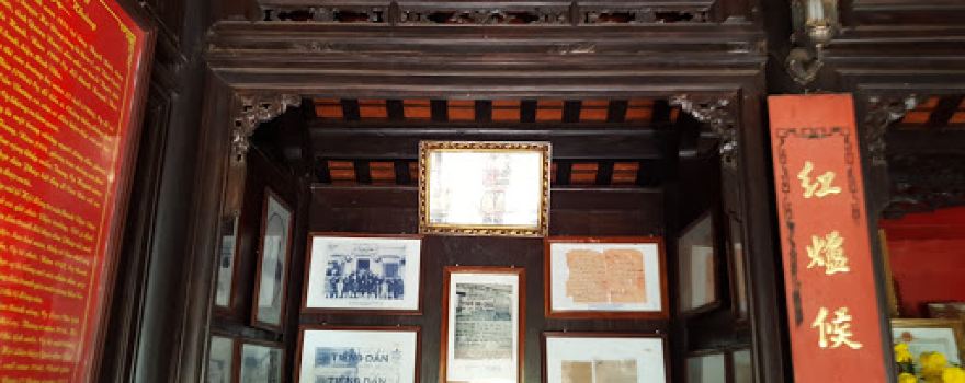 Specifically memorial house Huynh Thuc Khang