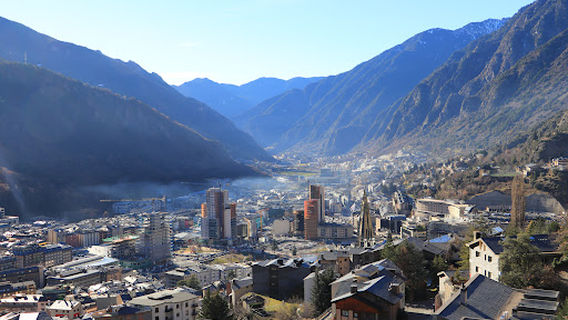 Vyhlídka na Andorra la Vella | Escaldes-Engordany