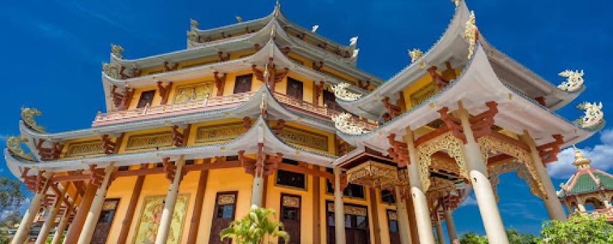 Phương Liên Tịnh Xứ Chùa Đại Ninh.