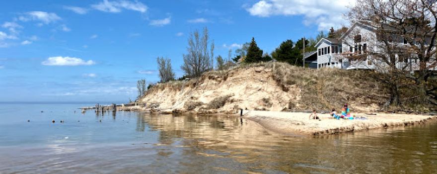 Golden Township Park at Lake Michigan