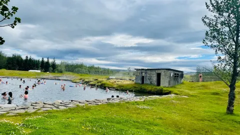 Secret Lagoon attraction in Iceland