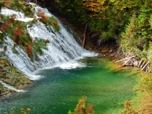 Chute of the Riviere-aux-Emeraudes