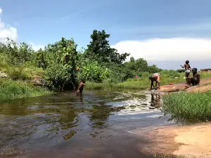 Kyamunene caves and waterfalls