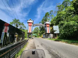 Gapura Selamat Datang di Provinsi Sumatera Utara