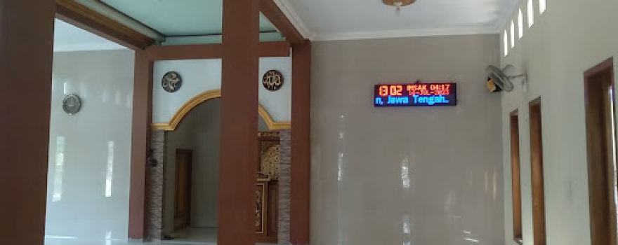 Masjid Sholihin Karangmojo,Japoh,Jenar Sragen,Jawa Tengah