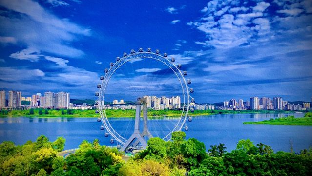 guan yin hu shi di gong yuan lv you jing qu - bin hai guang chang