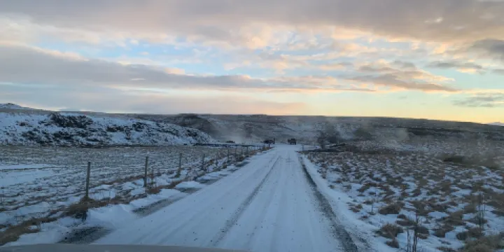Urridafoss Waterfall