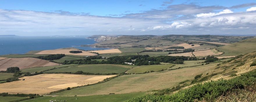 South West Coast Path - Heaven's Gate at Kimmeridge Bay