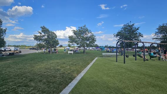 Dog Park in Andover Central Park