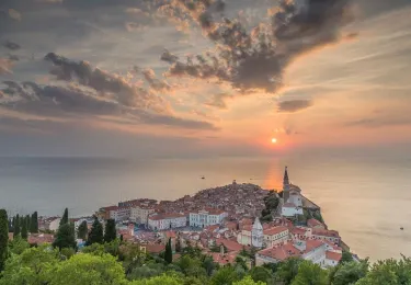 Городская стена Пирана