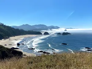 End of Lewis & Clark National Historical Trail