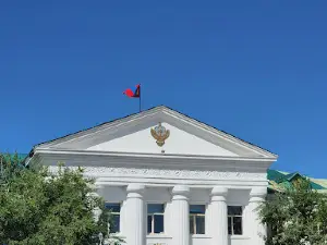 Bayan-Ulgii central square
