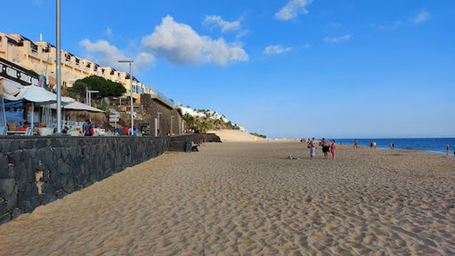 Gimnasio en la playa