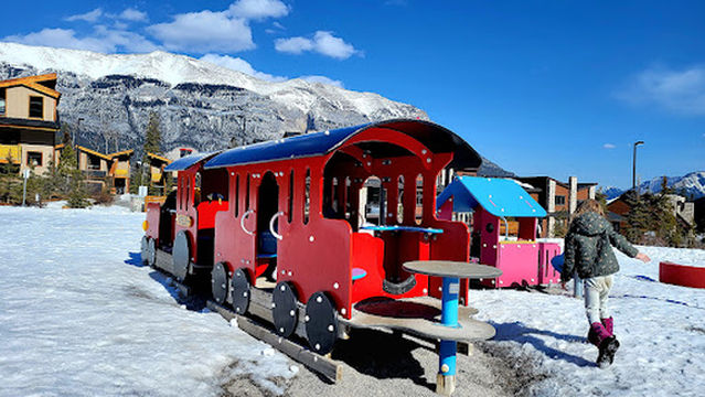 Canmore Train Playground