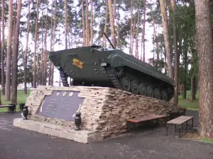 Park-Skver Imeni Voinov-Afgantsev, Obelisk
