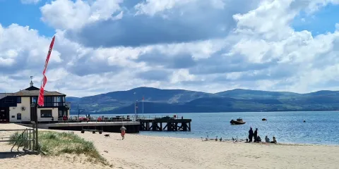 Aberdyfi Beach