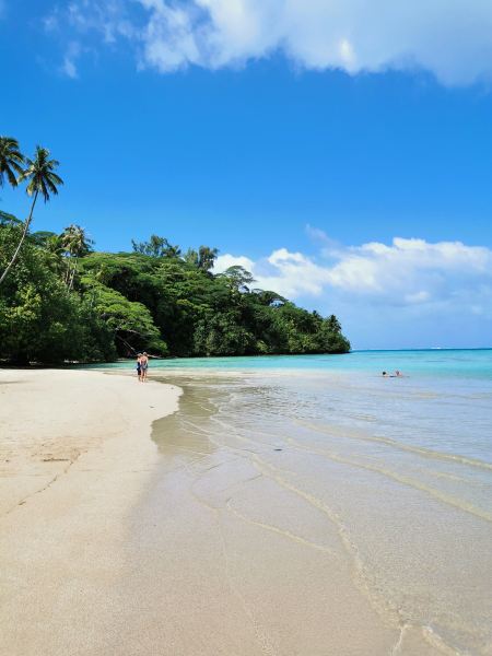 San Francisco to Huahine flight