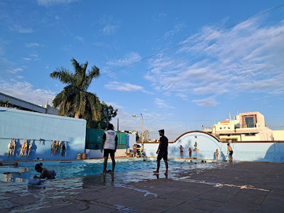 Dolphin Swimming Pool