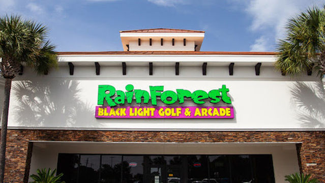 Rainforest Black Light Golf & Arcade