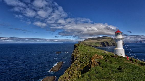 Mykines Hólmur Lighthouse