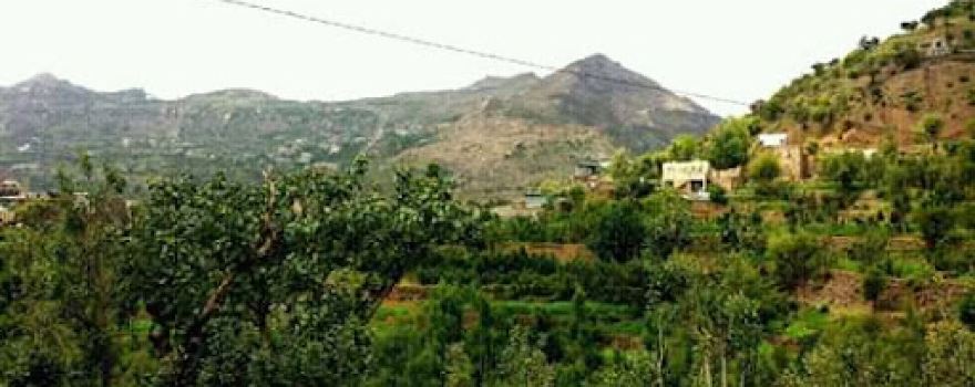 Mosque isolated mountains of Beni Hammad