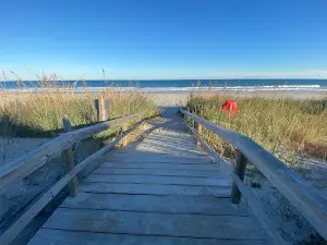 Pawley's Island parking lot South