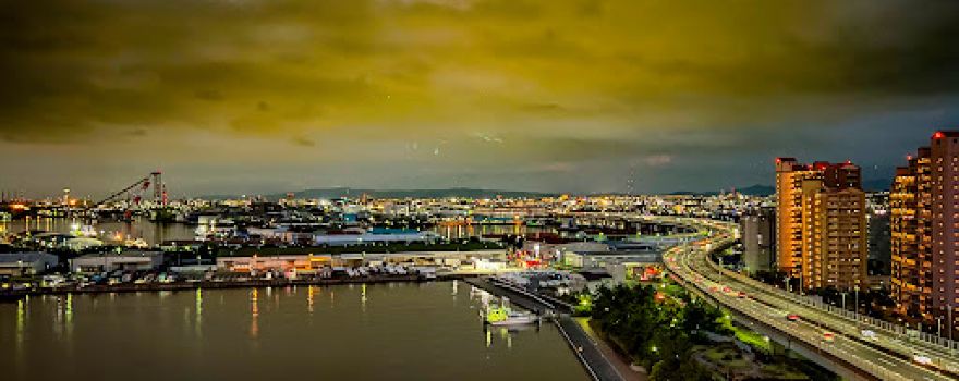 Izumi-otsu Parking Area (Obsertory 11th Floor)