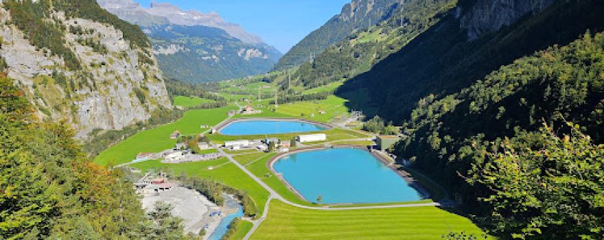 Luftseilbahn Tierfehd - Kalktrittli Bergstation