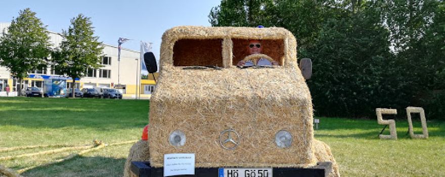 Strohfigur der Probsteier Korntage Stoltenberg