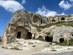 Caves and old settlements