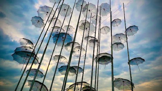 The Umbrellas by Zongolopoulos