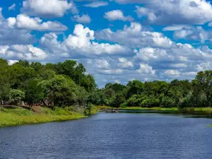 Camping rio salto de la vieja
