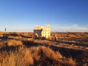 Giant Marfa Mural - Little Reata Division - Wyatt Ranches