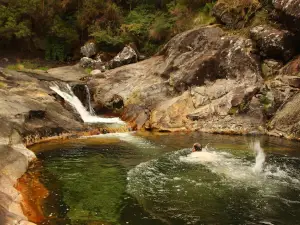 As pozas do río Pedras