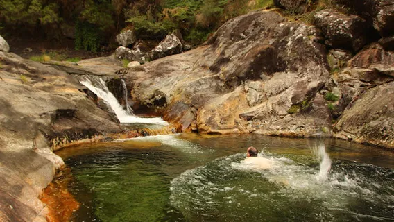 As pozas do río Pedras