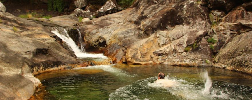 As pozas do río Pedras