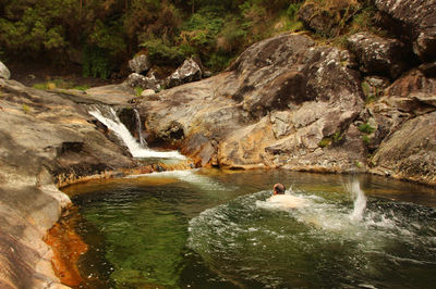As pozas do río Pedras