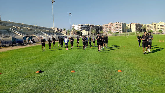 Rabat Club and the lights of ships