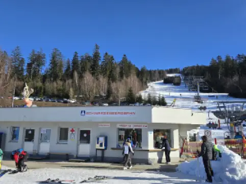 Schwarzenberg entry ski resort Hochficht
